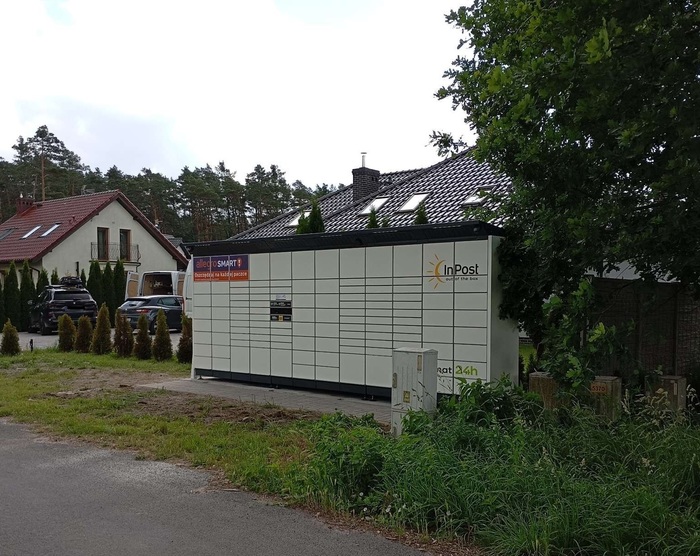 Parcel Locker SZC02BAPP przed posesją