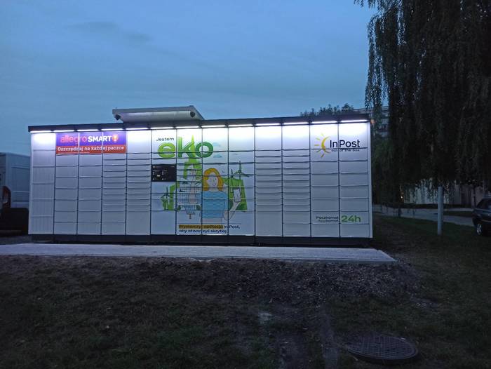 Parcel Locker SZC03APP Parking samochodowy