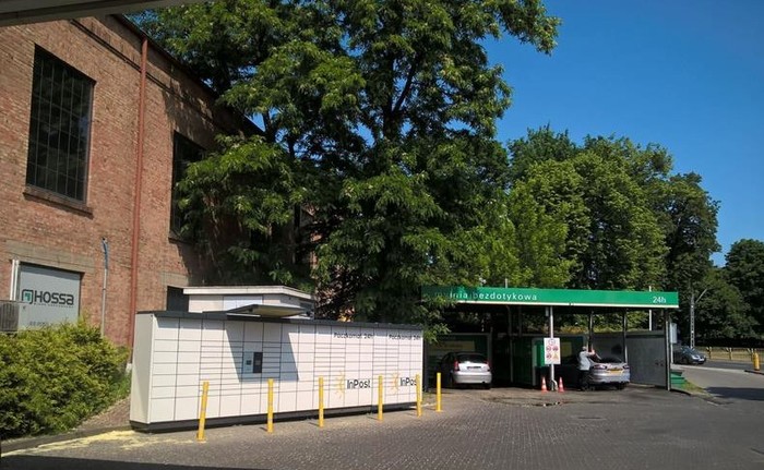 Parcel Locker SZC06N Stacja paliw BP
