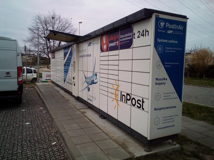 Paczkomat SZC11B Przy Centrum Handlowym