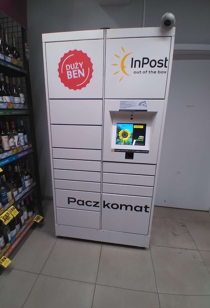 Paczkomat SZC12H w sklepie Duży Ben