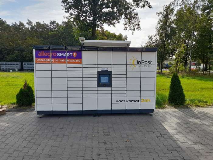 Parcel Locker SZC132M Przy Myjni Ehrle.