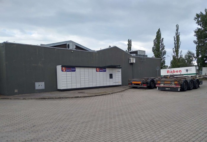 Paczkomat SZC73M Na stacji paliw Circle K