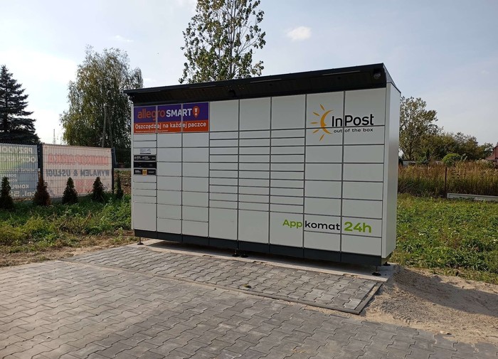 Paczkomat SZG01BAPP Posesja prywatna