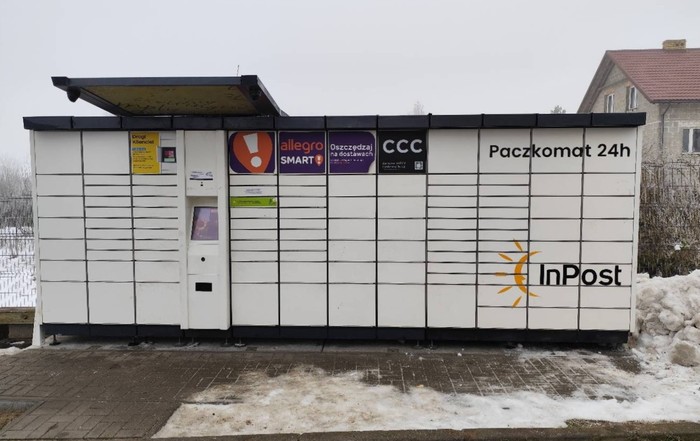 Paczkomat SZKN01A Przy sklepie Odido