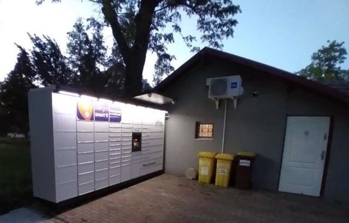 Paczkomat SZT05M posesja prywatna
