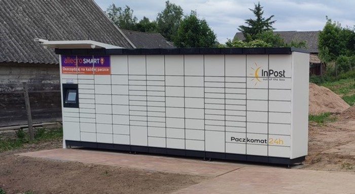 Paczkomat SZUD01M posesja prywatna
