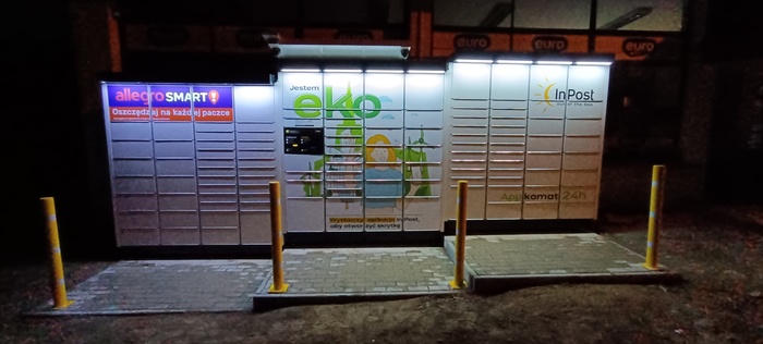 Paczkomat SZW02APP Przy sklepie EURO