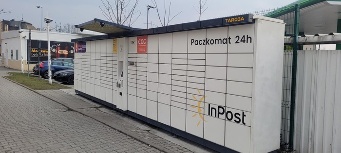 Paczkomat TAR03A Przy stacji paliw BP