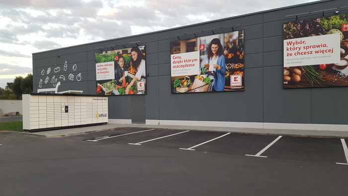 Paczkomat TAR08N Parking Kaufland