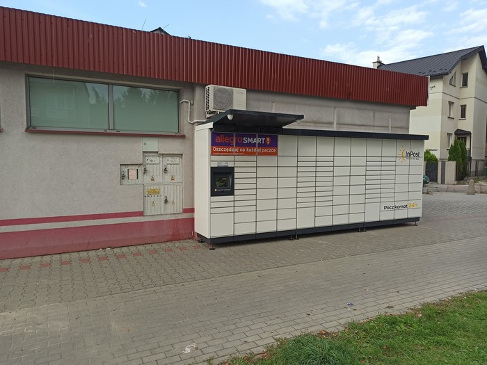 Paczkomat TAR24M Przy sklepie Lewiatan