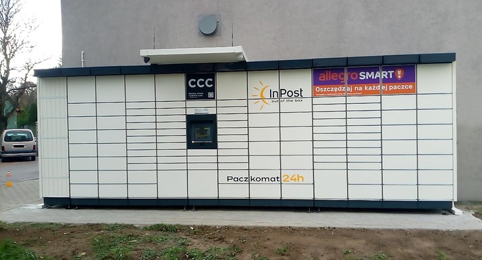 Paczkomat TAR36M Tył sklepu