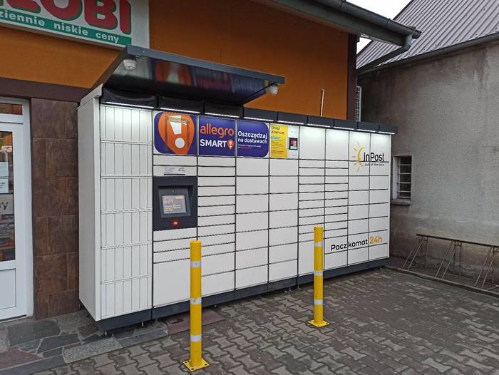 Paczkomat TCC01M Przy sklepie MiniMal