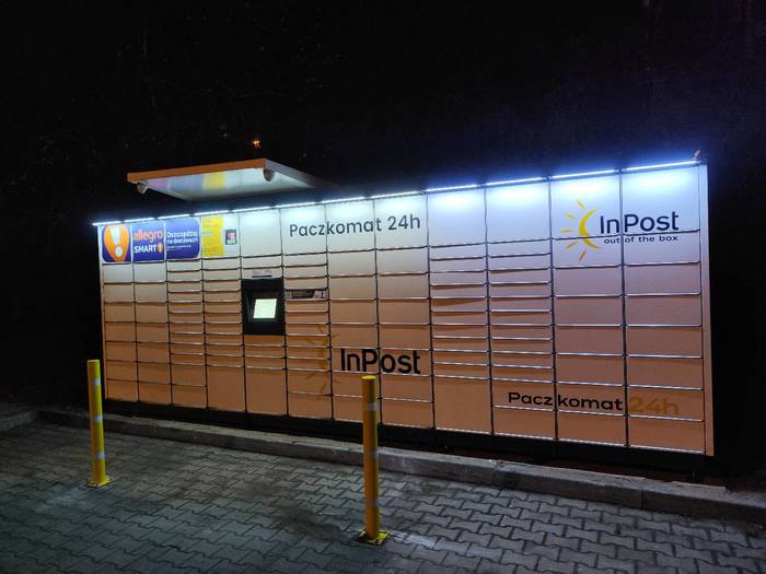 Parcel Locker TCY02M Przy stacji beznzynowej Lotos