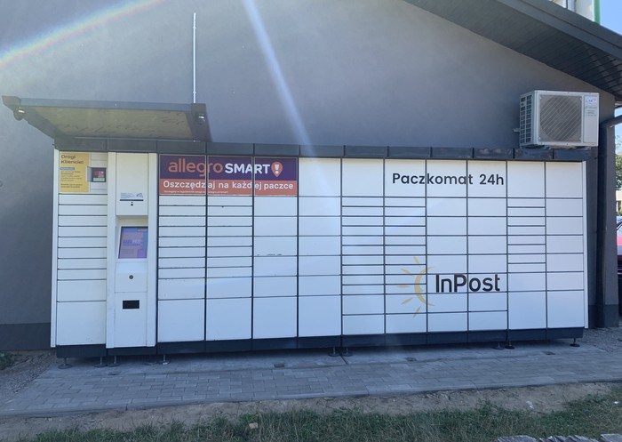 Parcel Locker TESK01A Przy sklepie spożywczym