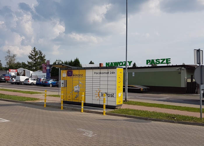 Paczkomat TGO01N Stacja paliw BP