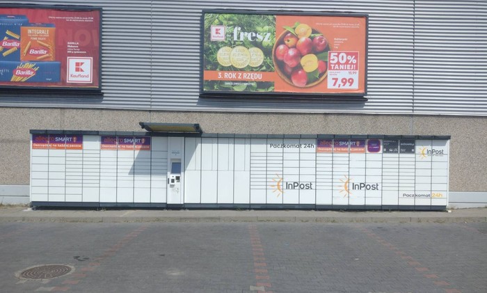 Paczkomat TGO02B Przy markecie Kaufland