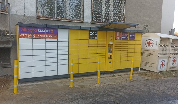 Paczkomat TGO03A Przy Restauracji Parkowa