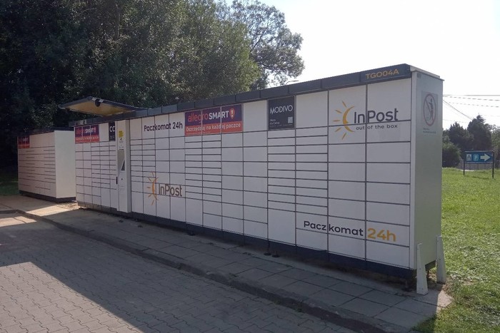 Parcel Locker TGO04A Przy sklepie Aldi