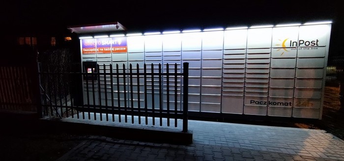 Parcel Locker TGW02M Sklep Spożywczo-Przemysłowy