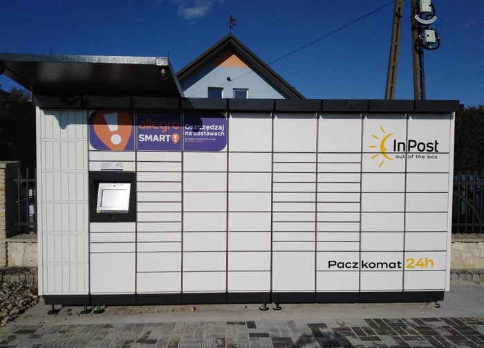 Поштомат TJN01M Prywatna Posesja przy Galerii Ogrodzeń