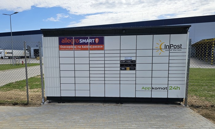 Parcel Locker TMK01BAPP przy oddziale Olsztyn