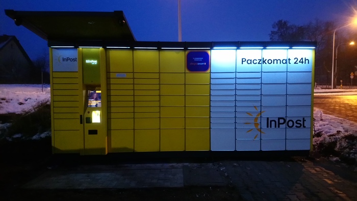 Paczkomat TMS03A Stacja Paliw TMF