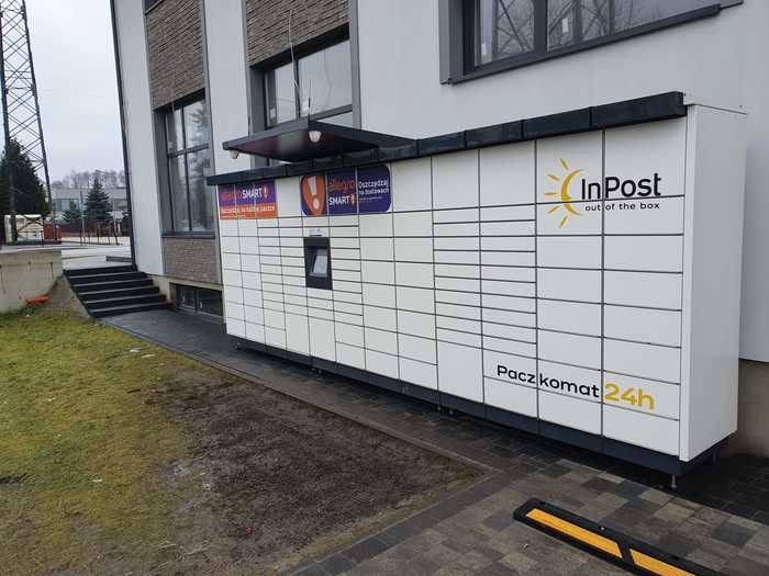 Поштомат TMS04M Parking przy budynku