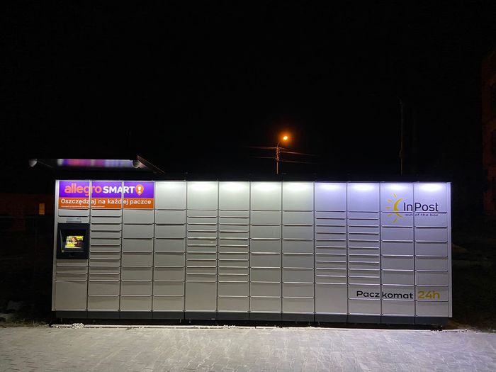 Paczkomat TMS13M Auto Clean - Tomaszów Mazowiecki ul. Opoczyńska 10
