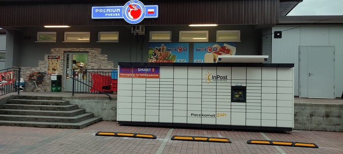 Paczkomat TOK02M Przy sklepie Pokusa