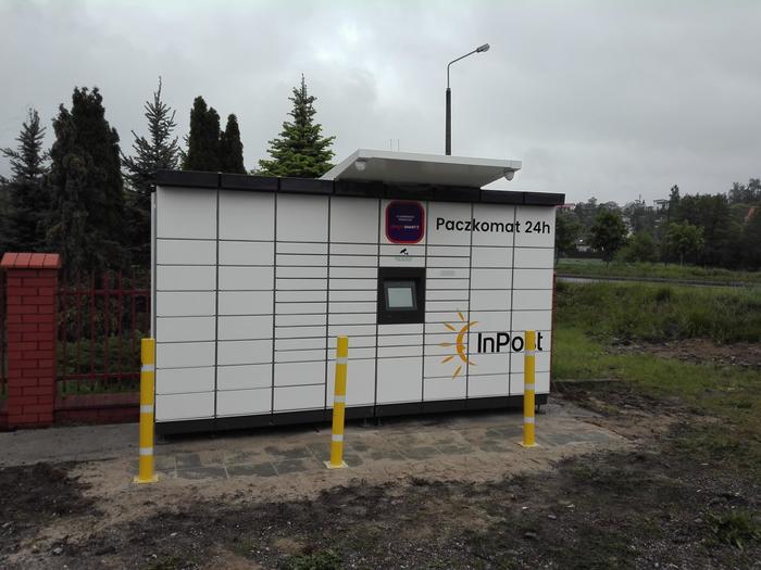 Parcel Locker TOR04M Na parkingu Art Deco