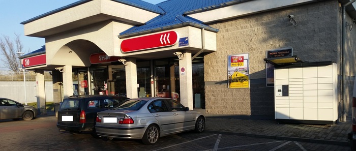 Paczkomat TOR04N Stacja paliw AMIC ENERGY