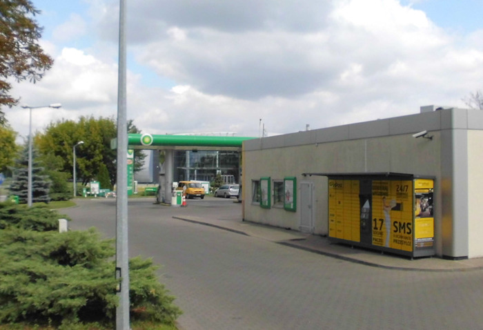 Paczkomat TOR525 Stacja paliw BP