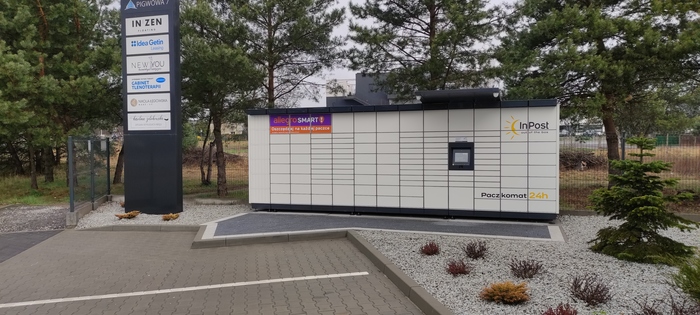 Parcel Locker TOR67M przy InZen Floating