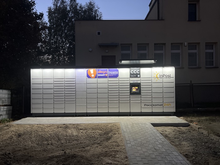 Paczkomat TTN01M Przy Delikatesach Centrum