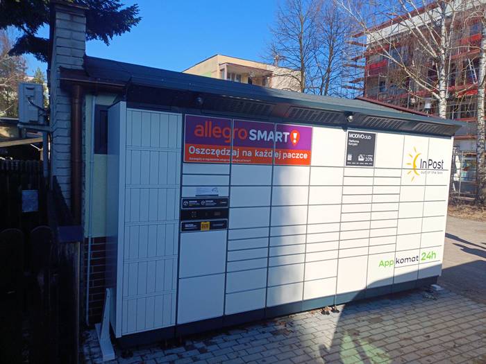 Parcel Locker TYC12BAPP przy piekarni Stara Wieś Pszczyna