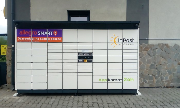 Paczkomat TYLM01BAPP Przy sklepie Lewiatan