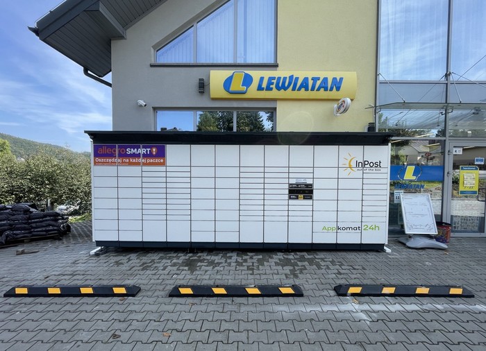 Parcel Locker TYM01BAPP Przy sklepie Lewiatan