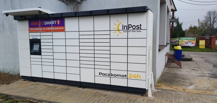 Parcel Locker TYMI01M Przy sklepie spożywczym