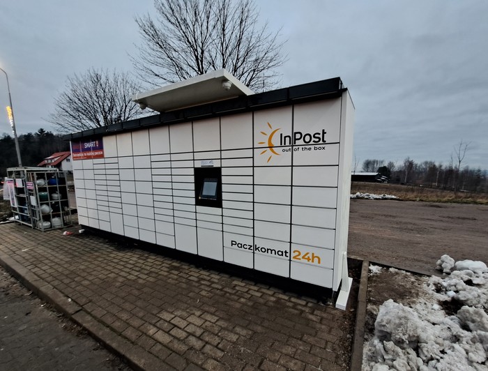 Paczkomat UDOR01M Stacja Shell