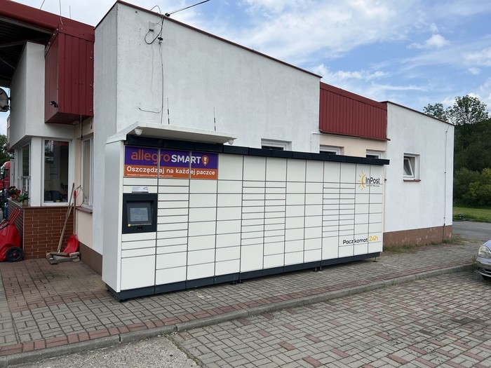 Paczkomat VYZ01M Przy Stacji Paliw