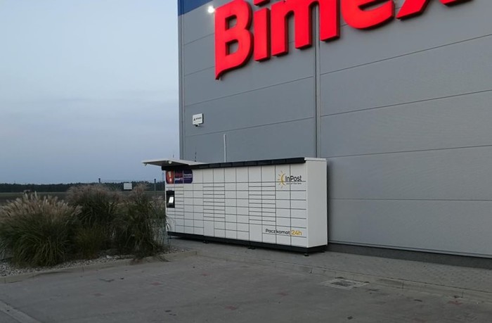 Поштомат WAG07M Przy sklepie PSB Mrówka