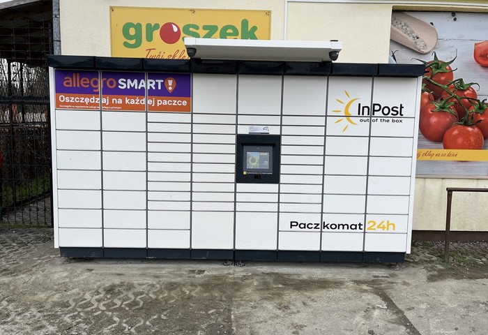 Parcel Locker WALA01M Przy sklepie spożywczym Groszek