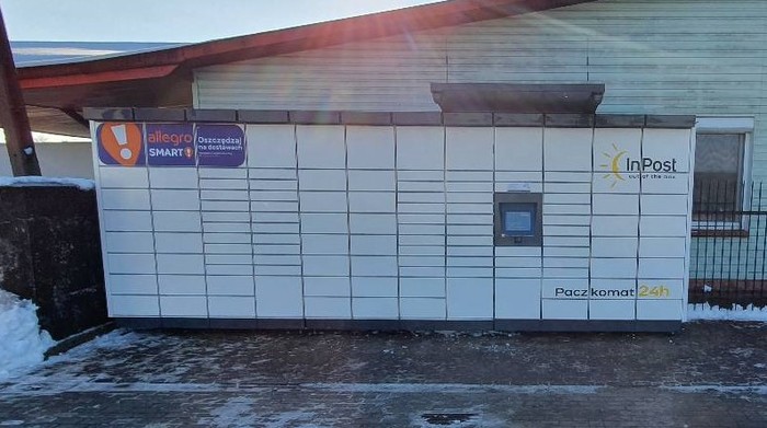 Paczkomat WAO01M Przy sklepie Lewiatan