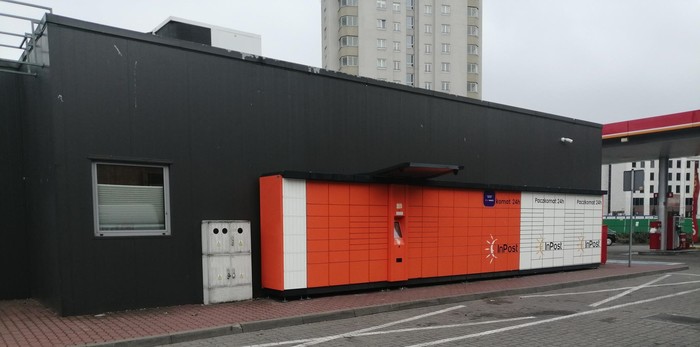 Paczkomat WAW105A Stacja paliw Circle K
