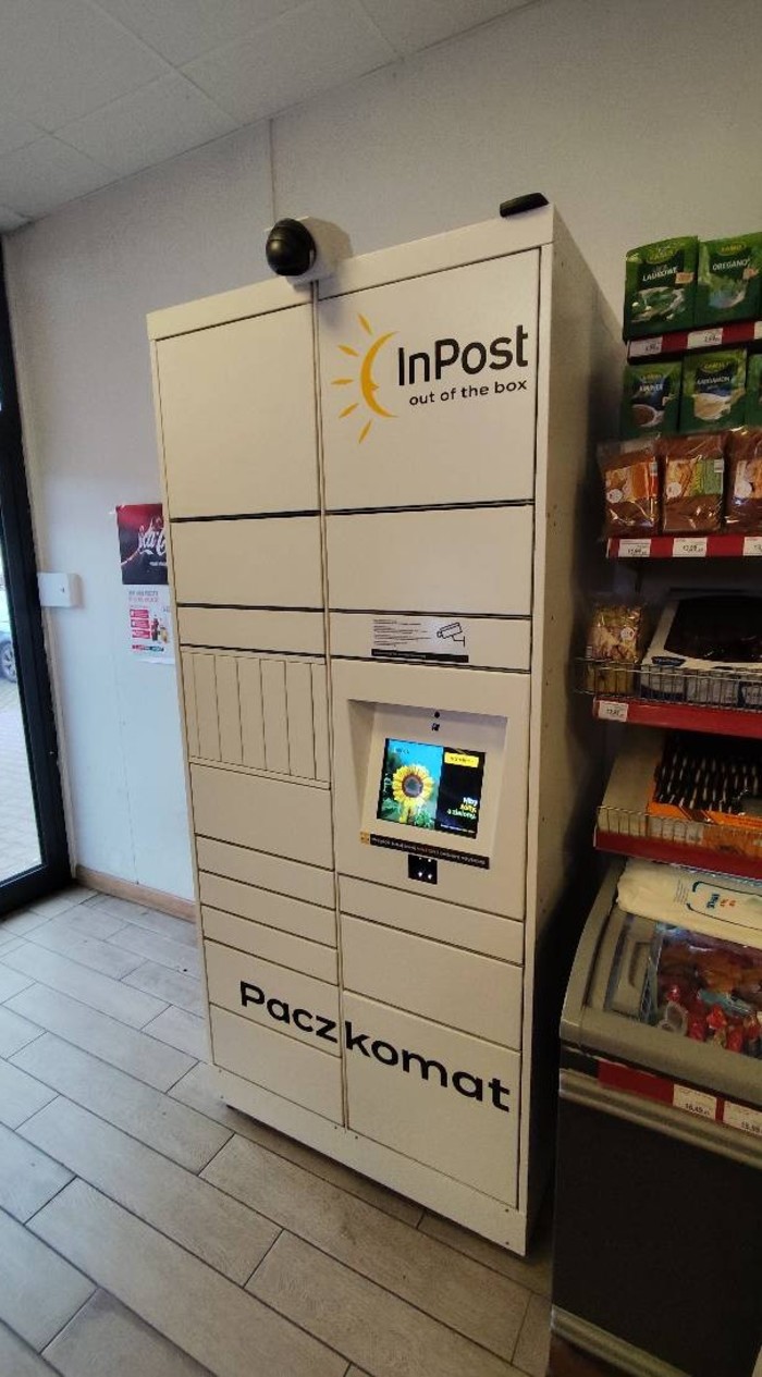 Parcel Locker WAW111HP W Delikatesach Blask