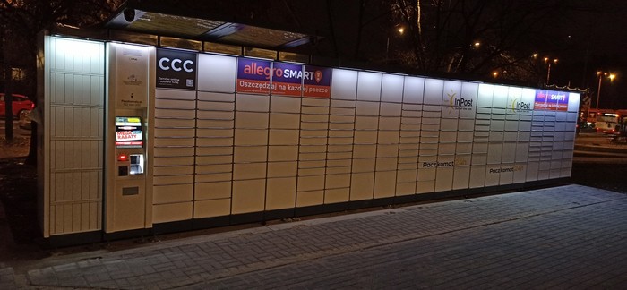 Foto del casillero de InPost: InPost WAW115A