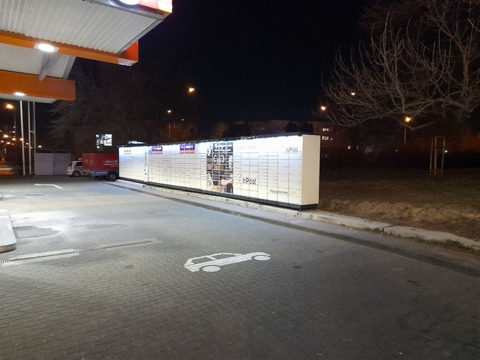 Paczkomat WAW116A Stacja paliw Circle K