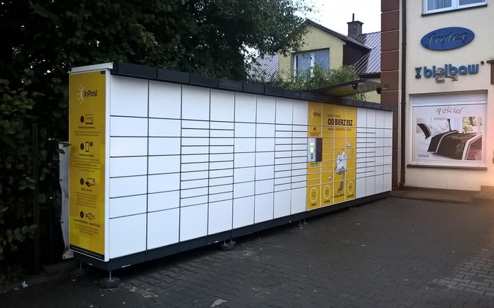 Zdjęcie paczkomatu od InPost: InPost WAW11N
