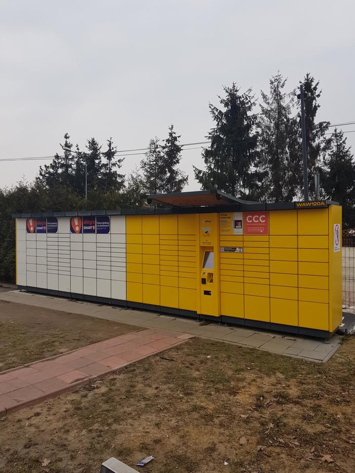 Parcel Locker WAW120A Przy myjni samochodowej